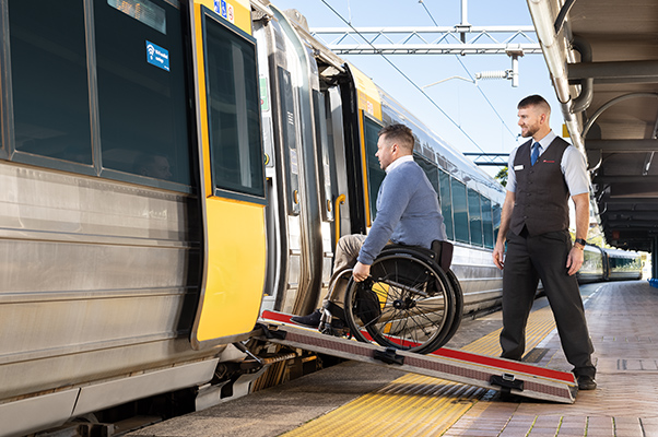 A customer joins the service using an Onboard Ramp.